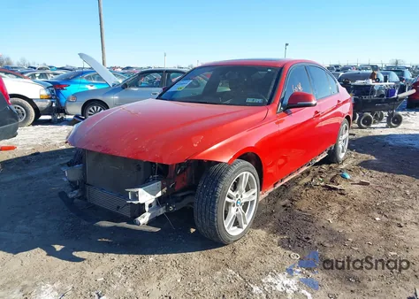 2015 BMW 328I xDrive из США, поврежденный, VIN WBA3B3G51FNT68433